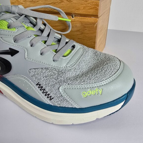 Gravity Defyer GDefy Energiya Women Sz 9 Grey TB9037FGU-M Travel Walking Shoe - Picture 4 of 12